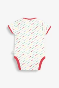 Next - Little Bird Organic Cotton Short Sleeve Bodysuits 2 Pack - Image 4