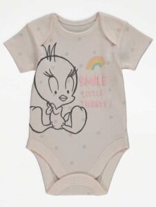 George - Looney Tunes Tweety Beige 2 Piece Outfit - Image 2