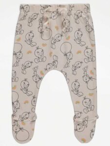 George - Looney Tunes Tweety Beige 2 Piece Outfit - Image 3