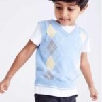 Next - Argyle Knitted Tank & T Shirt Set