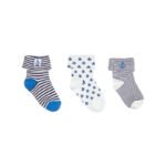Mothercare - Grey Socks - 3 Pack