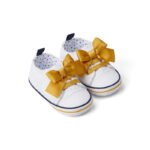 Mothercare - white broderie pram shoes