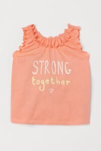 H&M - Printed Sleeveless Top