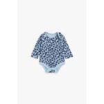 MOTHERCARE - blue animal-print bodysuits - 5 pack - Image 3