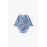 MOTHERCARE - blue animal-print bodysuits - 5 pack - Image 7