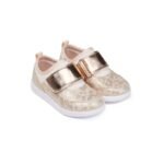 Mothercare - Gold animal-print trainers