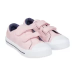 Mothercare - Pink Broderie Canvas Trainers
