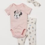 H&M - 3-piece printed set