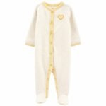 Carter - Heart Snap-Up Cotton Sleep & Play Onesie