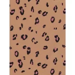 George - Pink Leopard Print Pull Over Bibs 3 Pack - Image 2