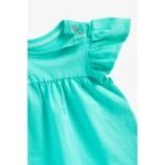MOTHERCARE - Green frill t-shirt - Image 3