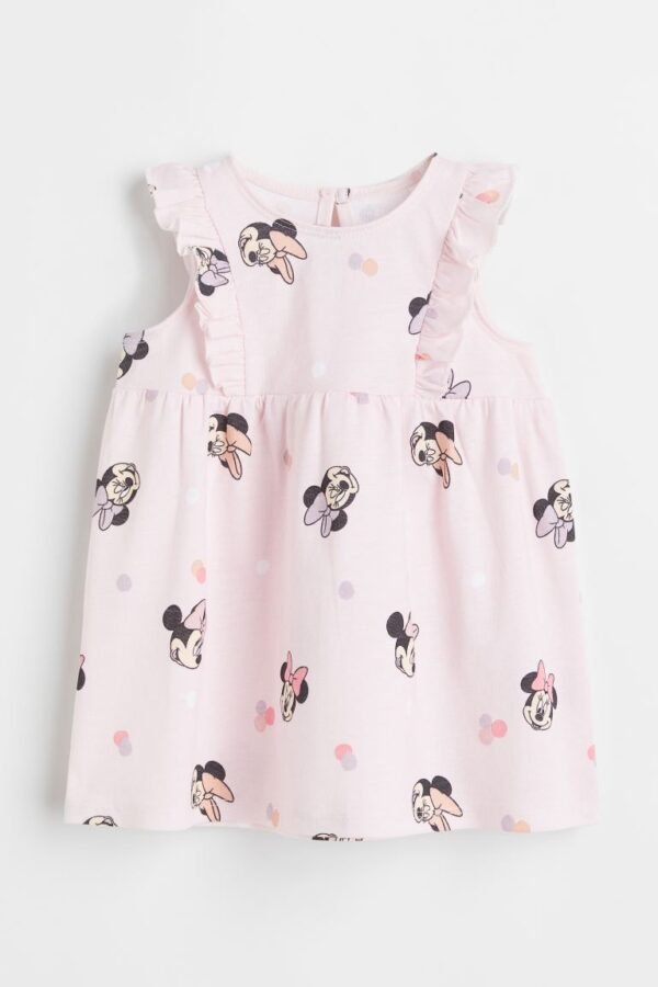 H&M - Printed flounced dress