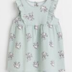 H&M - Printed flounced dress