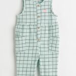 H&M - Slub jersey romper suit