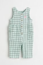 H&M - Slub jersey romper suit
