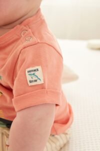 Next - FatFace Baby Red Crew Shark T-Shirt And Leggings Set - Image 3