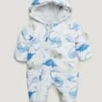 Matalan - Unisex Watercolour Dinosaur Snowsuit