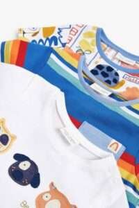 Next - Baby 3 Pack Short Sleeved T-Shirts - Image 4