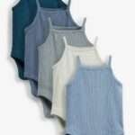 Next - Baby 5 Pack Vest Bodysuits