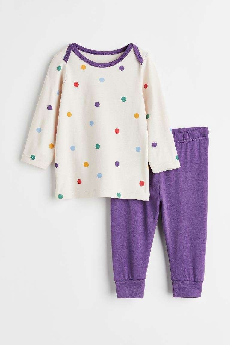 H&M - 2-piece cotton set