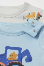 H&M - 2-pack Pajamas - Image 2