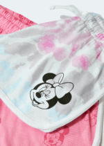 Matalan - Girls 2 Pack Disney Minnie Mouse Jogger Shorts - Image 2