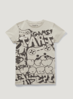 Matalan - Kids Grey Graffiti Print T-Shirt