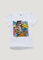 Matalan - Kids White Tasmanian Devil T-Shirt