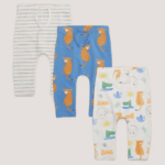 Matalan - Baby 3 Pack Jungle Leggings