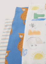 Matalan - Baby 3 Pack Jungle Leggings - Image 2