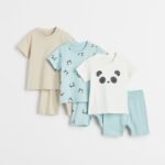 H&M - 3-pack cotton pyjamas