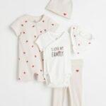 H&M - 5-piece cotton set