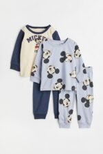 H&M - 2-pack printed jersey pyjamas