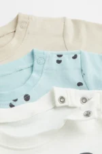 H&M - 3-pack cotton pyjamas - Image 2