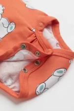 H&M - 3-pack wrapover bodysuits - Image 3