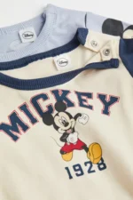 H&M - 2-pack printed jersey pyjamas - Image 2