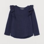 H&M - Ruffle-trimmed Cotton Top