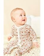 Carters - Floral Snap-Up Thermal Sleeper Pyjamas