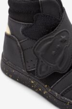 Next - Black/Gold High Top Trainers - Image 3