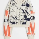 H&M - Boxy printed sweatshirt