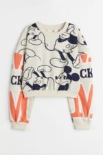 H&M - Boxy printed sweatshirt