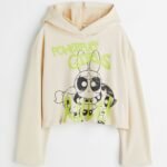 H&M - Oversized printed hoodie