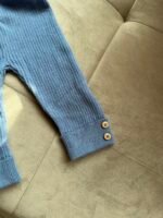 Matalan - Baby Blue Knitted Hoodie & Leggings Set - Image 3