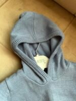 Matalan - Baby Blue Knitted Hoodie & Leggings Set - Image 4