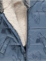 George - Disney Winnie The Pooh Navy Hooded Snowsuit - Image 4