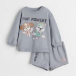 H&M - 2-piece printed sweatshirt set Paw Patrol