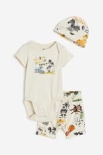 H&M - 3-piece printed set Mickey Mouse