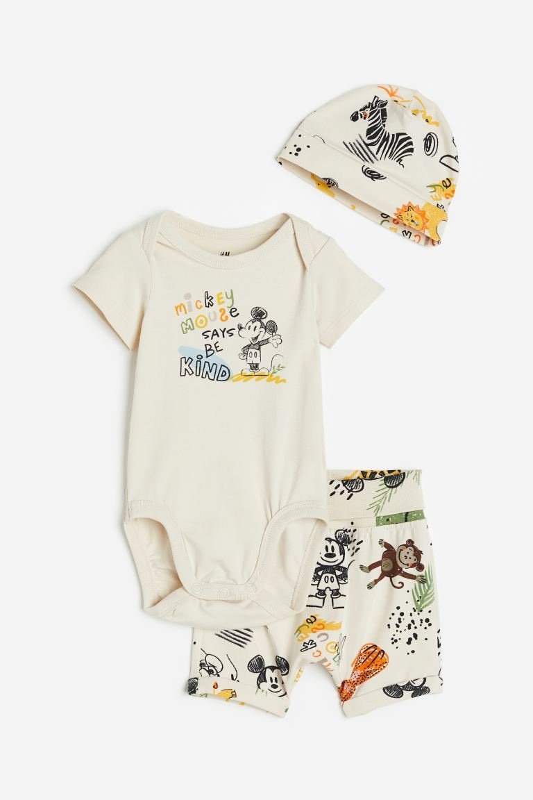 img_9329 H&M - 3-piece printed set Mickey Mouse - Image 1