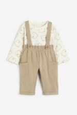 H&M - 2-piece cotton set