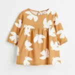 H&M - Patterned cotton jersey dress